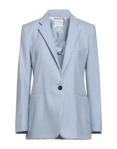 Forte Forte Forte_forte Woman Blazer Sky Blue Size 2 Wool, Polyamide