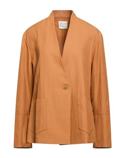 Forte Forte Forte_forte Woman Blazer Tan Size 3 Viscose, Cotton, Polyamide In Brown