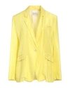 Forte Forte Forte_forte Woman Blazer Yellow Size 2 Silk