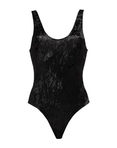 Forte Forte Forte_forte Woman Bodysuit Black Size 1 Polyester, Elastane