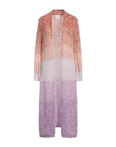 Forte Forte Forte_forte Woman Cardigan Camel Size 0 Mohair Wool, Polyamide In Multi