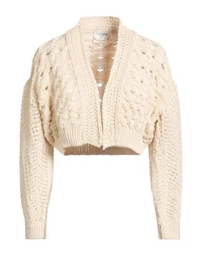 Forte Forte Forte_forte Woman Cardigan Ivory Size 3 Cotton In White
