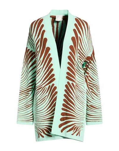 Forte Forte Forte_forte Woman Cardigan Light Green Size 2 Viscose, Polyamide, Cotton