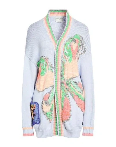 Forte Forte Forte_forte Woman Cardigan Lilac Size 3 Viscose, Cotton, Polyester, Synthetic Fibers, Mohair Wool In Purple