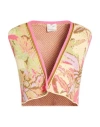 Forte Forte Forte_forte Woman Cardigan Pastel Yellow Size 2 Cotton, Polyester, Viscose, Polyamide