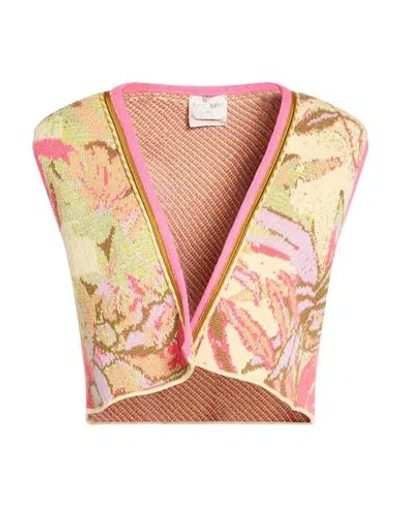 Forte Forte Forte_forte Woman Cardigan Pastel Yellow Size 2 Cotton, Polyester, Viscose, Polyamide