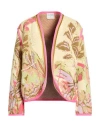 Forte Forte Forte_forte Woman Cardigan Pastel Yellow Size 3 Cotton, Polyester, Viscose, Polyamide