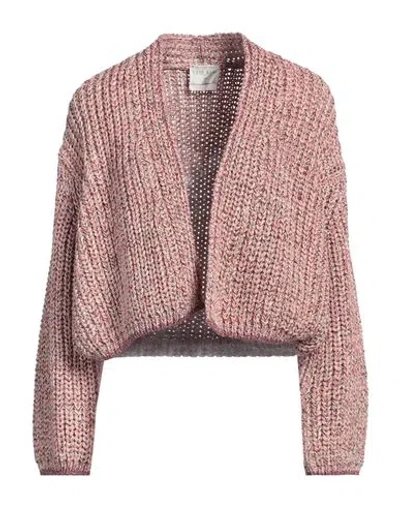 Forte Forte Forte_forte Woman Cardigan Pink Size 2 Cotton, Viscose, Metallic Polyester, Wool, Polyamide