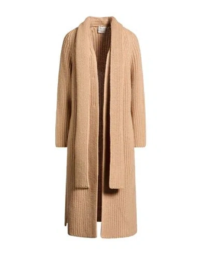 Forte Forte Forte_forte Woman Cardigan Sand Size 1 Virgin Wool In Brown