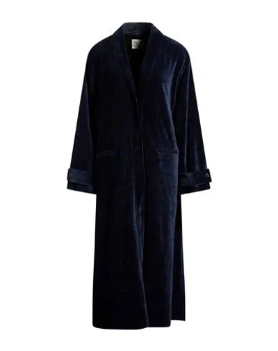 Forte Forte Forte_forte Woman Coat Midnight Blue Size 3 Polyester, Elastane