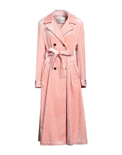 Forte Forte Forte_forte Woman Coat Pink Size 1 Viscose, Giza 45 Cotton
