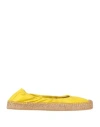 Forte Forte Forte_forte Woman Espadrilles Yellow Size 7 Soft Leather In Yellow