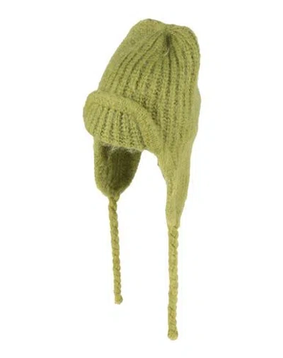 Forte Forte Forte_forte Woman Hat Military Green Size Onesize Mohair Wool, Polyamide