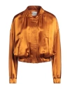 Forte Forte Forte_forte Woman Jacket Camel Size 1 Viscose In Orange