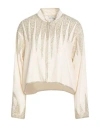 Forte Forte Forte_forte Woman Jacket Ivory Size 3 Polyester, Glass In White