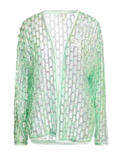 Forte Forte Forte_forte Woman Jacket Light Green Size 2 Polyamide, Viscose, Polyester