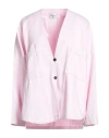 Forte Forte Forte_forte Woman Jacket Light Pink Size 3 Cotton