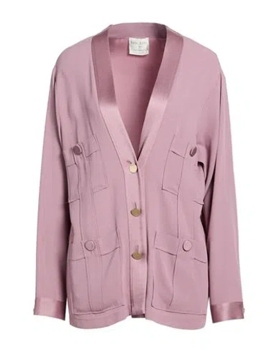 Forte Forte Forte_forte Woman Jacket Mauve Size 1 Acetate, Viscose In Pink