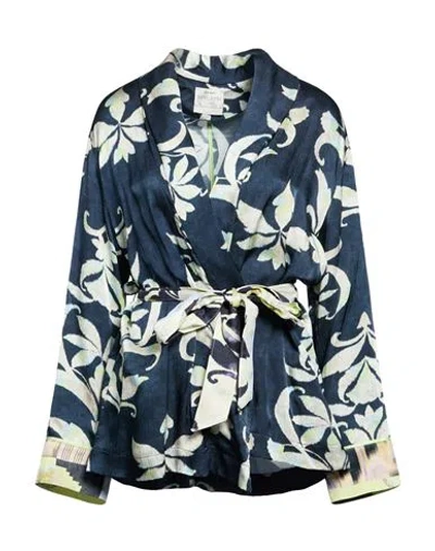 Forte Forte Forte_forte Woman Jacket Midnight Blue Size 2 Viscose
