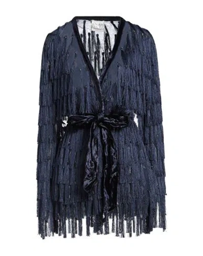 Forte Forte Forte_forte Woman Jacket Navy Size 1 Polyamide In Blue