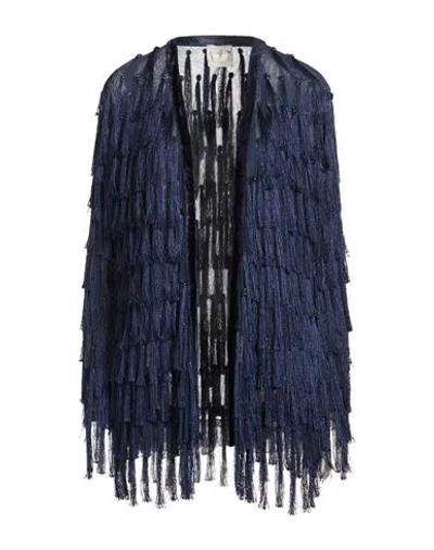 Forte Forte Forte_forte Woman Jacket Navy Size 1 Polyamide In Blue