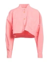 Forte Forte Forte_forte Woman Jacket Salmon Pink Size 2 Cotton In Pink