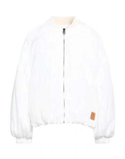 Forte Forte Forte_forte Woman Jacket White Size 2 Polyamide
