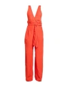 Forte Forte Forte_forte Woman Jumpsuit Tomato Red Size 2 Viscose, Linen In Red