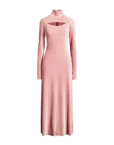 Forte Forte Forte_forte Woman Maxi Dress Antique Rose Size 1 Polyester, Elastane In Pink