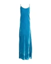 Forte Forte Forte_forte Woman Maxi Dress Azure Size 0 Viscose, Polyamide In Blue