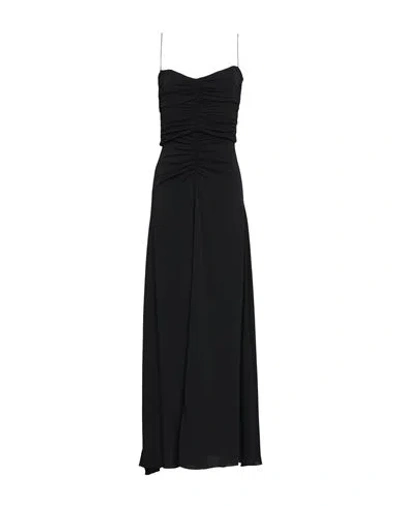 Forte Forte Forte_forte Woman Maxi Dress Black Size 1 Acetate, Silk