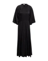 Forte Forte Forte_forte Woman Maxi Dress Black Size 1 Silk, Elastane