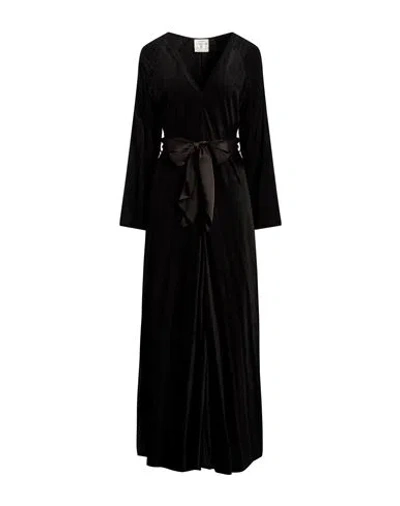 Forte Forte Forte_forte Woman Maxi Dress Black Size 1 Viscose, Polyester