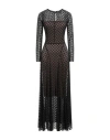 Forte Forte Forte_forte Woman Maxi Dress Black Size 2 Polyamide, Elastane In Black