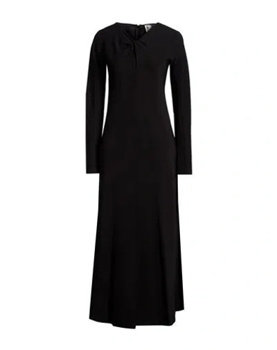 Forte Forte Forte_forte Woman Maxi Dress Black Size 2 Viscose, Elastane