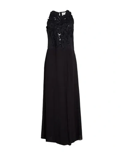 Forte Forte Forte_forte Woman Maxi Dress Black Size 3 Cotton, Viscose