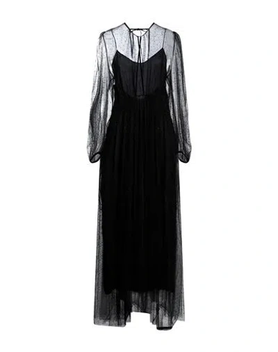 Forte Forte Forte_forte Woman Maxi Dress Black Size 3 Polyamide