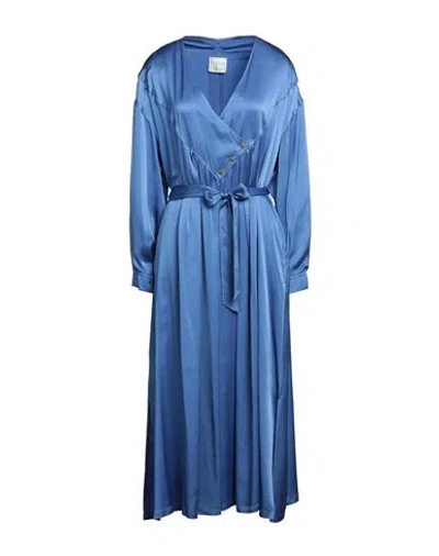 Forte Forte Forte_forte Woman Maxi Dress Blue Size 1 Silk