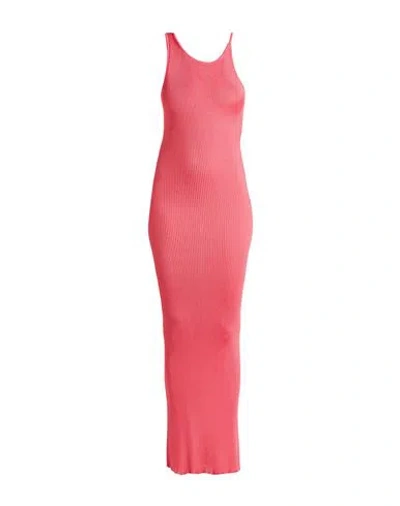Forte Forte Forte_forte Woman Maxi Dress Coral Size 0 Viscose In Pink