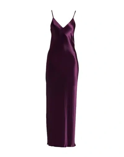 Forte Forte Forte_forte Woman Maxi Dress Dark Purple Size 1 Acetate, Viscose