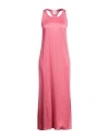 Forte Forte Forte_forte Woman Maxi Dress Fuchsia Size 1 Acetate, Viscose In Pink