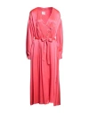 Forte Forte Forte_forte Woman Maxi Dress Fuchsia Size 3 Silk In Pink