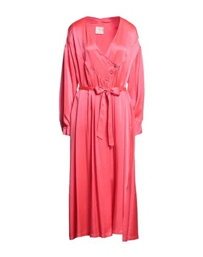 Forte Forte Forte_forte Woman Maxi Dress Fuchsia Size 3 Silk In Pink