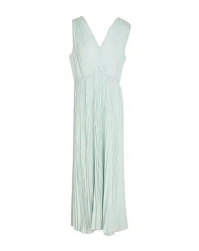 Forte Forte Forte_forte Woman Maxi Dress Light Green Size 2 Viscose, Polyester In Multi