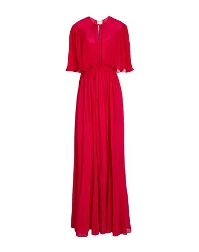 Forte Forte Forte_forte Woman Maxi Dress Magenta Size 0 Cupro In Red