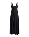 Forte Forte Forte_forte Woman Maxi Dress Midnight Blue Size 2 Silk, Elastane