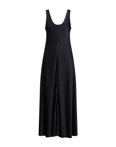Forte Forte Forte_forte Woman Maxi Dress Midnight Blue Size 2 Silk, Elastane