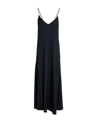 Forte Forte Forte_forte Woman Maxi Dress Midnight Blue Size 3 Acetate, Viscose In Multi