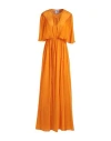 Forte Forte Forte_forte Woman Maxi Dress Orange Size 1 Cupro