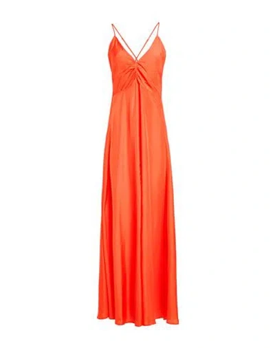 Forte Forte Forte_forte Woman Maxi Dress Orange Size 1 Silk